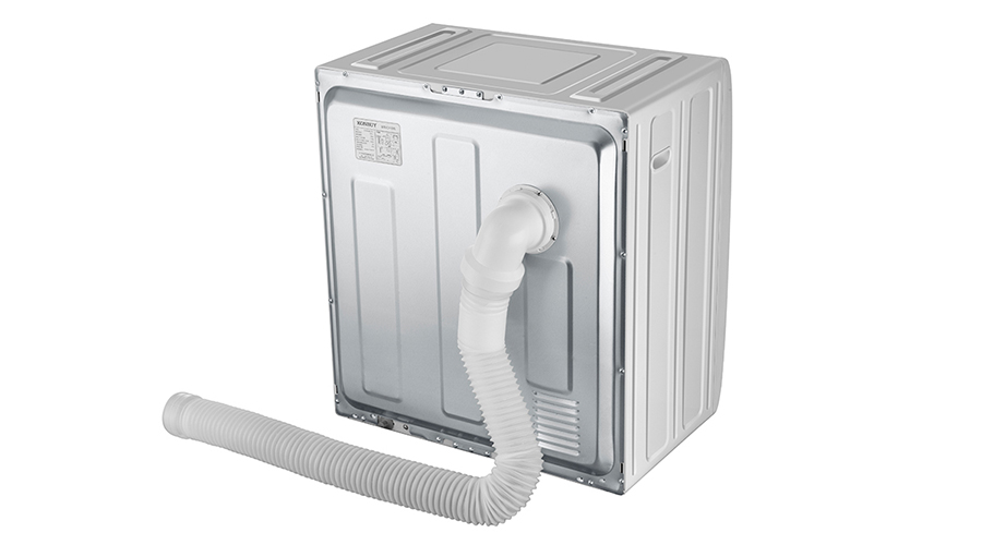 實物展示！滾筒衣服烘干機排氣管是怎么樣的