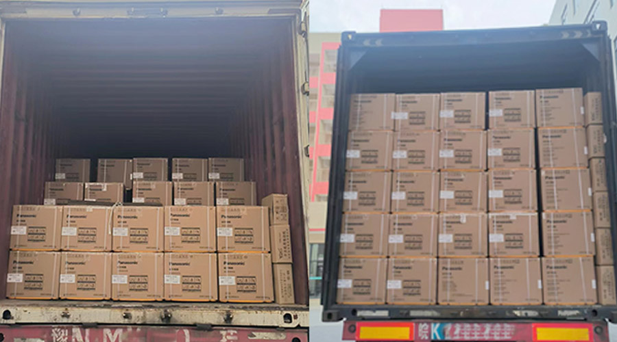 時間就是金錢！金環(huán)電器快速完成松下衣物烘干機發(fā)貨