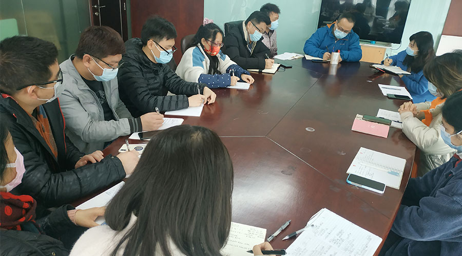 開工大吉！金環(huán)電器組織銷售部門召開動員大會