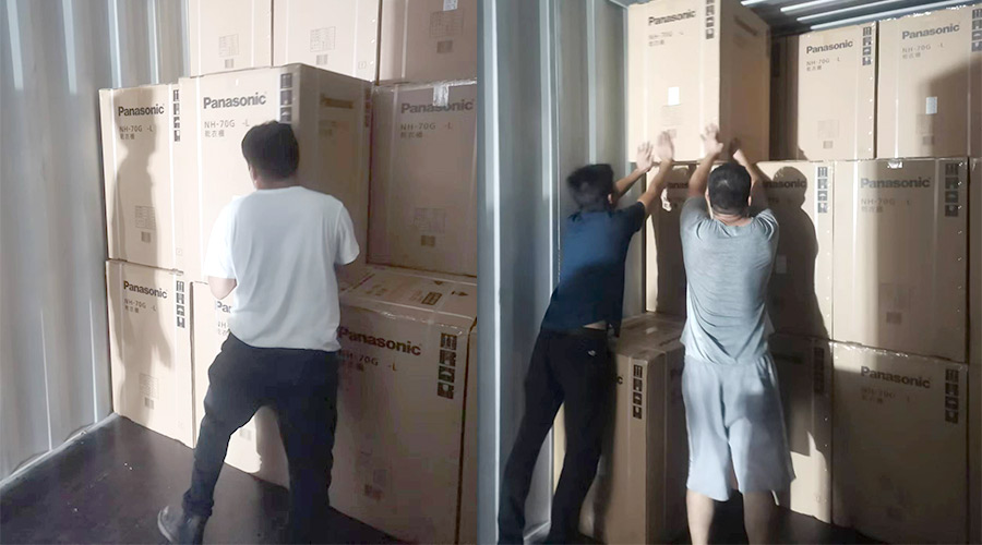 出貨速度！金環(huán)電器順利完成松下客戶的衣物烘干機(jī)出貨