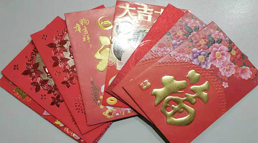 開工好彩頭！金環(huán)電器銷售部為員工派發(fā)開工紅包！