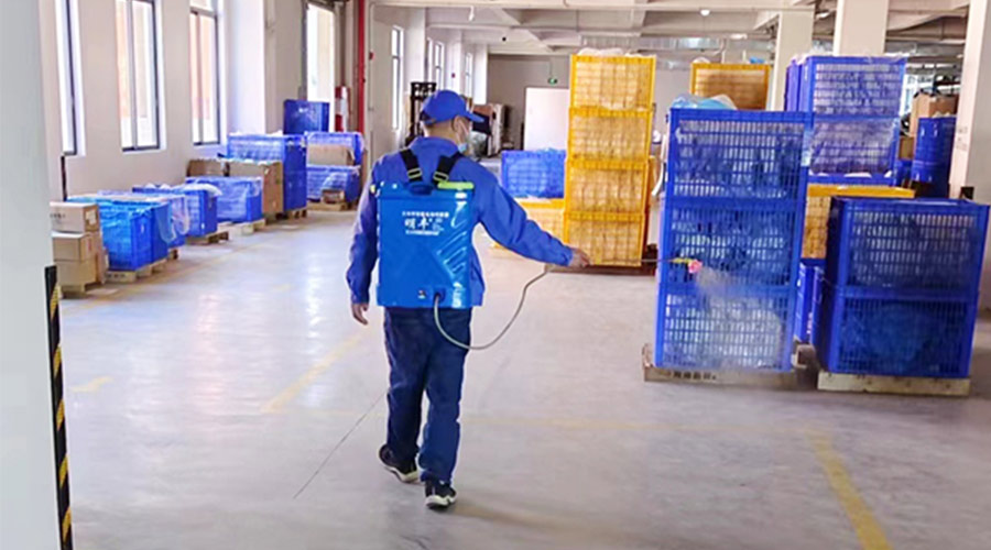 健康和安全放首位！金環(huán)電器全面開展工廠除菌工作