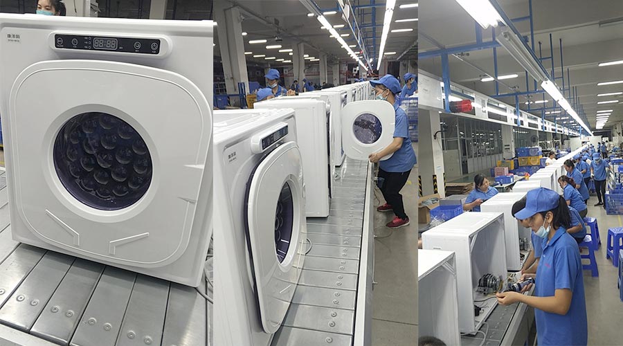 質量與速度并存！某電商平臺客戶稱贊金環(huán)電器代工衣物烘干機實力