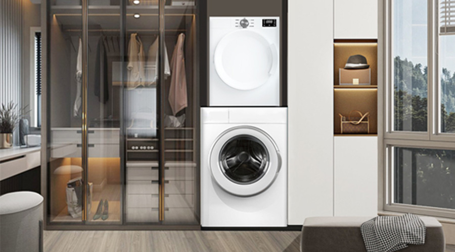 這款被業(yè)內(nèi)認為最小的熱泵干衣機到底有多??？